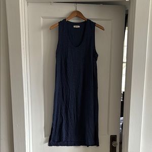 Madewell Blue Sleeveless Dress